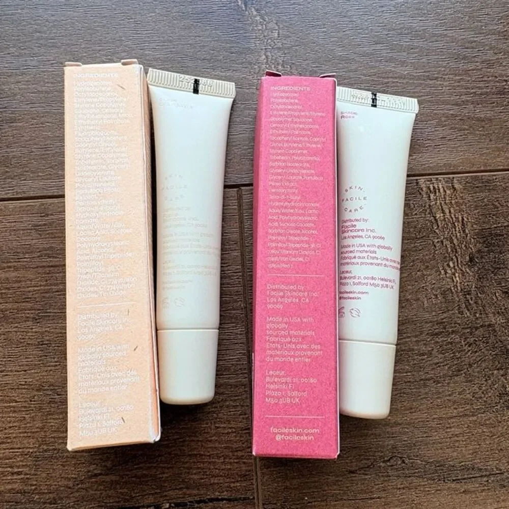 BUNDLE -facile Lip Jelly Tint Lip Plumper Jelly Moisturizing Tint